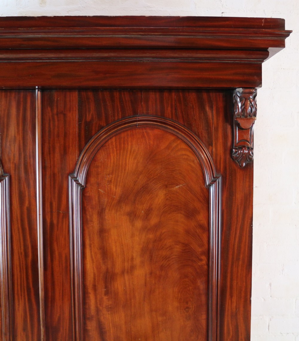 William IV Mahogany Fitted Wardrobe View IV