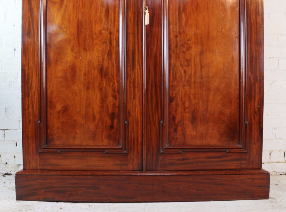 William IV Mahogany Fitted Wardrobe View VII