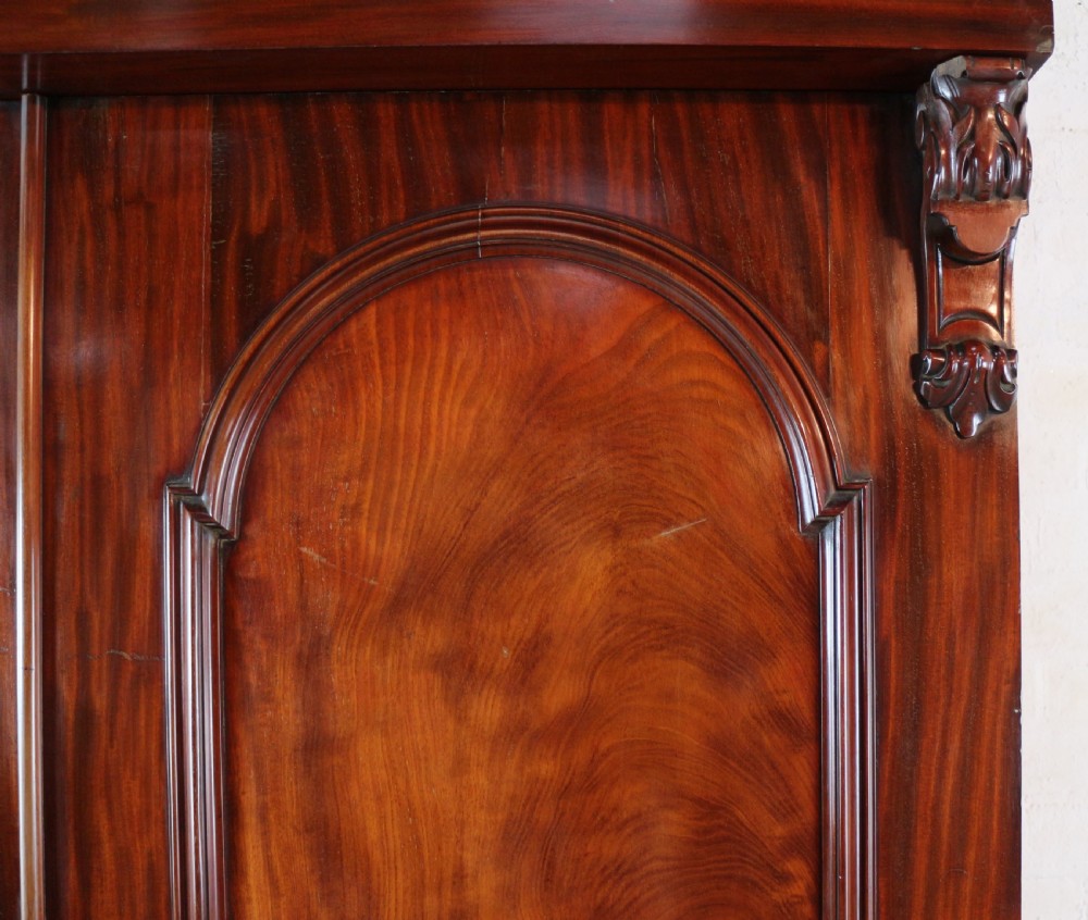 William IV Mahogany Fitted Wardrobe View XI