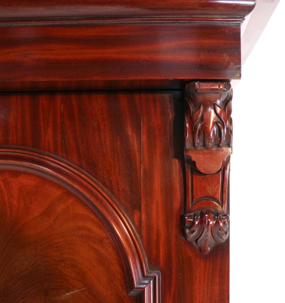 William IV Mahogany Fitted Wardrobe View XII