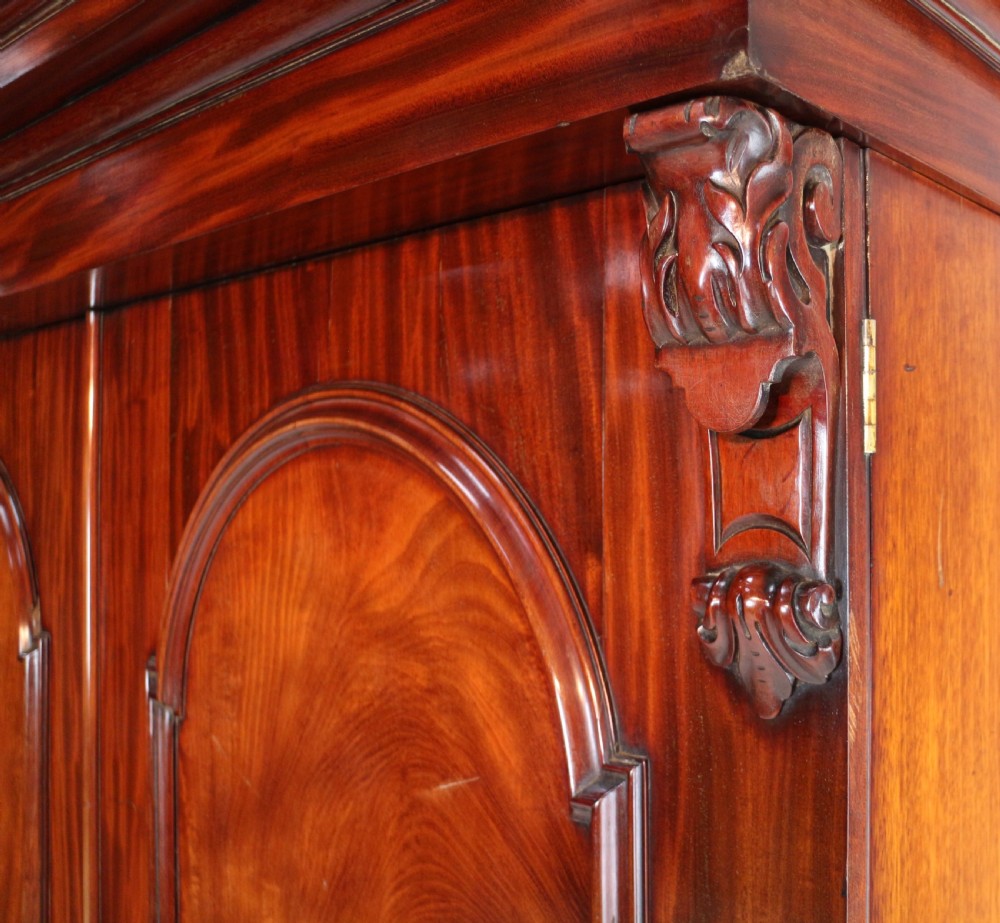 William IV Mahogany Fitted Wardrobe View XIV