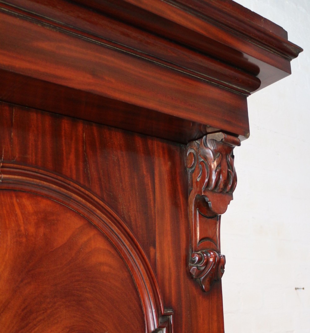 William IV Mahogany Fitted Wardrobe View XVI