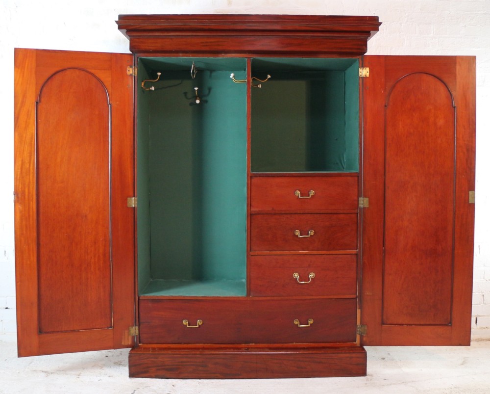 William IV Mahogany Fitted Wardrobe View XIX