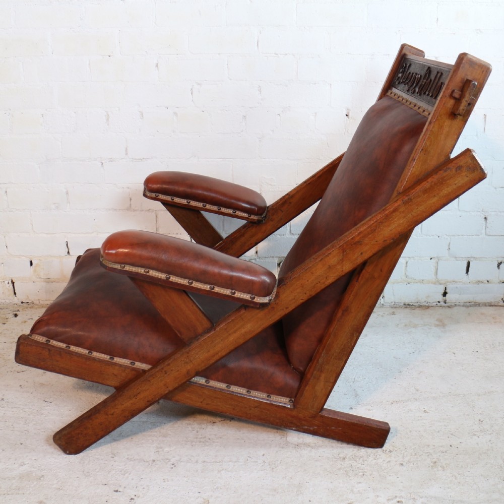 Arts & Crafts Oak 'Sleepy Hollow' Library Armchair View VII