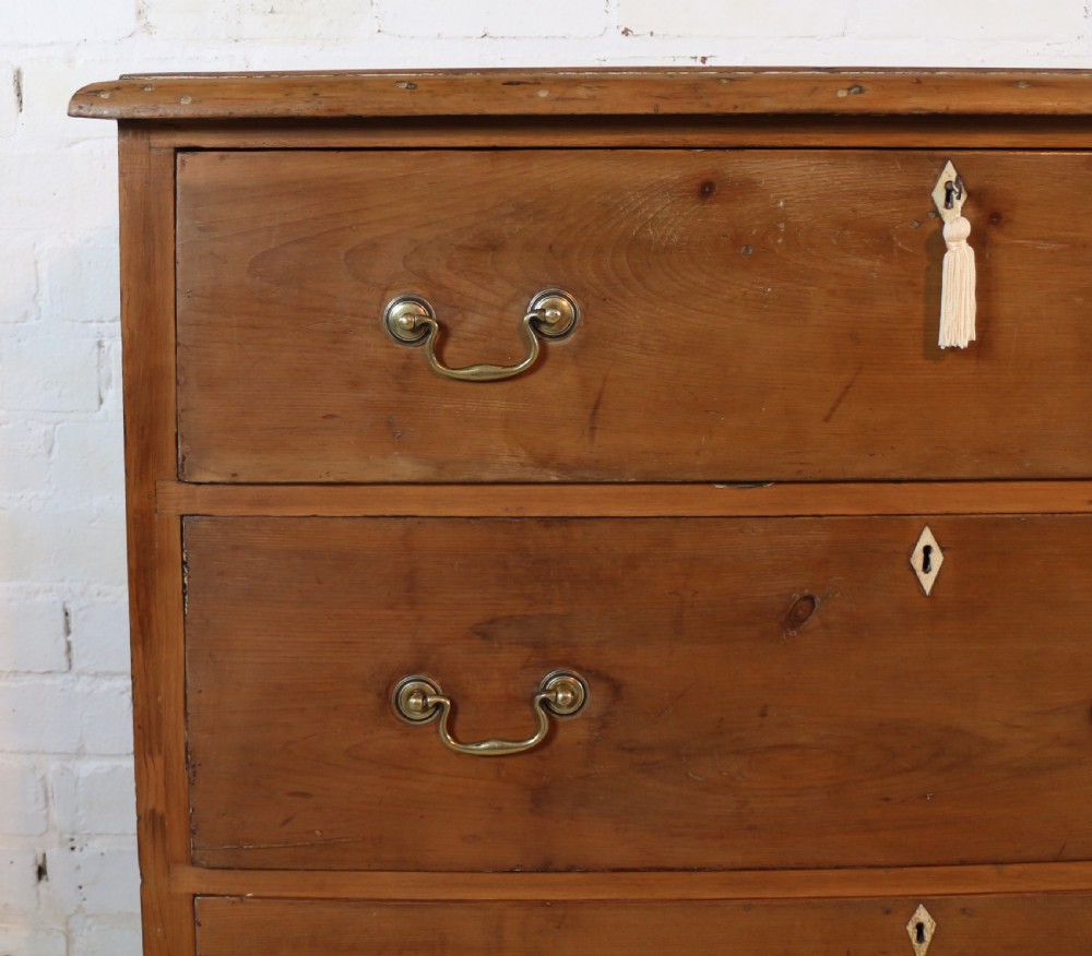 Early Victorian Antique Scottish Pine Estate Chest View III