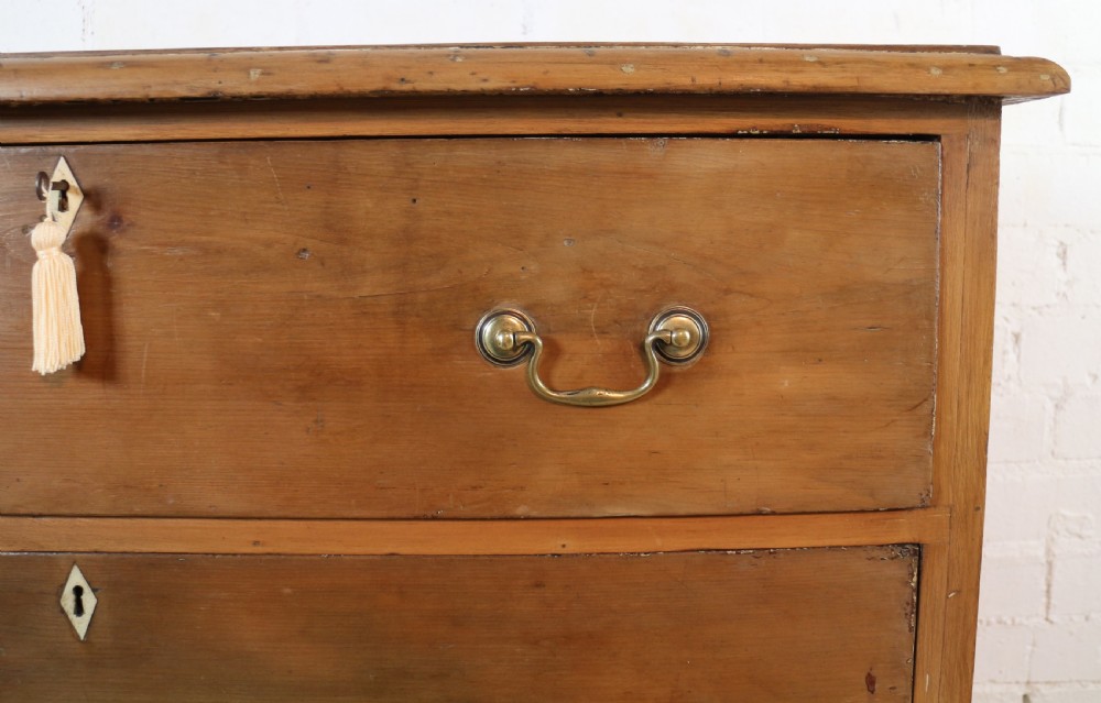 Early Victorian Antique Scottish Pine Estate Chest View VIII