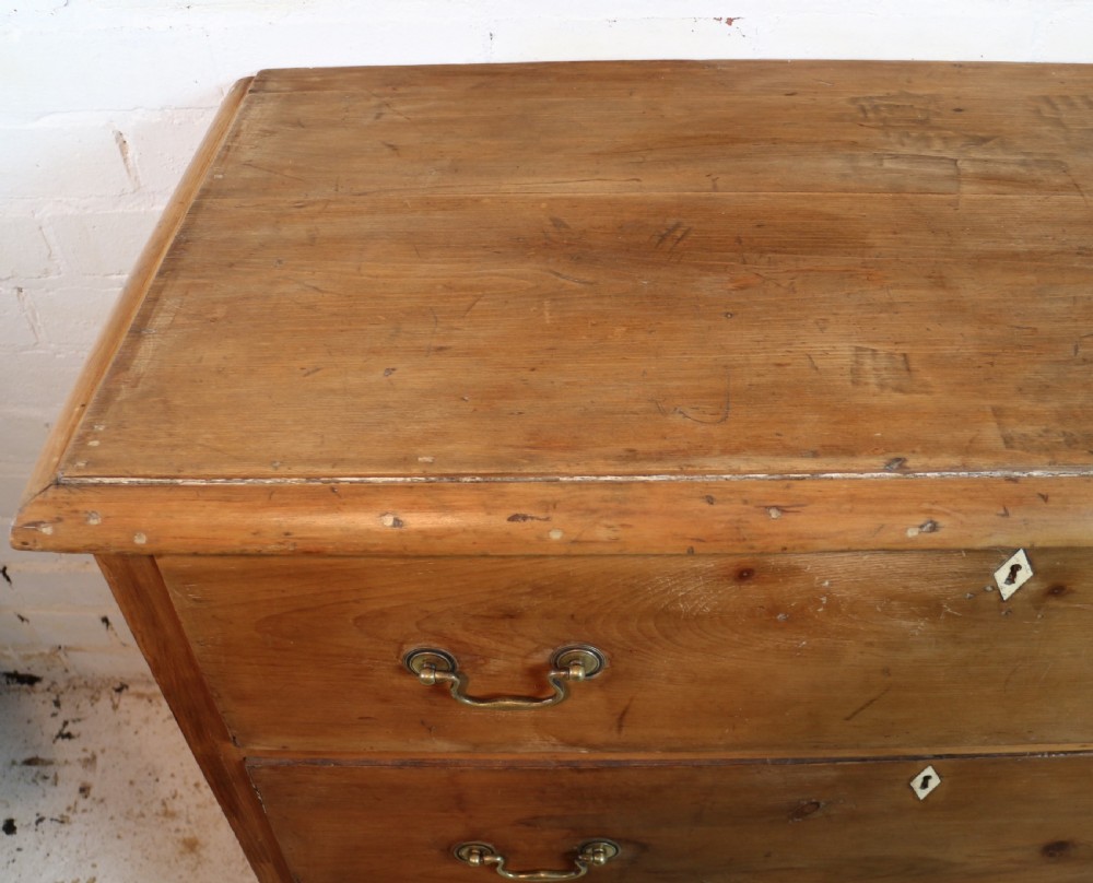 Early Victorian Antique Scottish Pine Estate Chest View XIV
