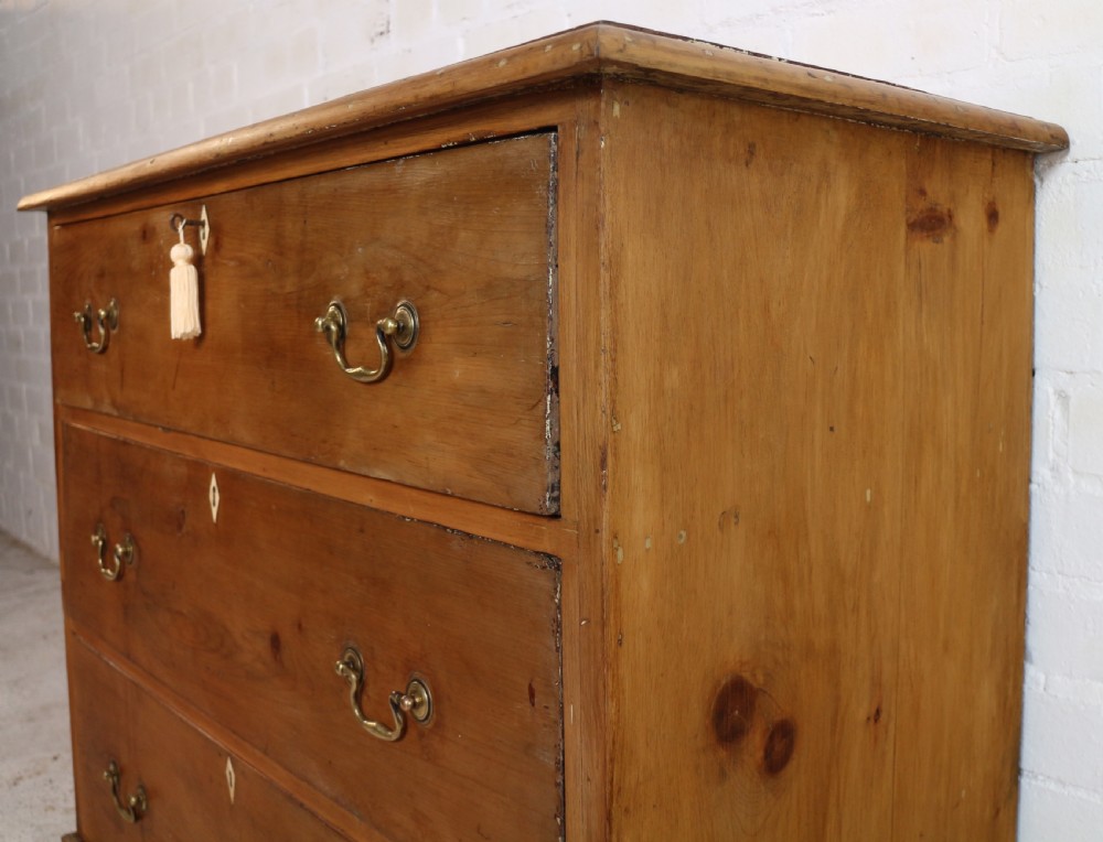 Early Victorian Antique Scottish Pine Estate Chest View XXVII
