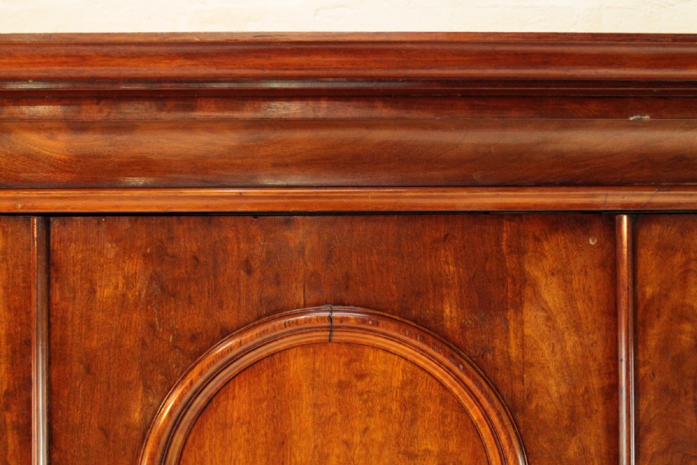 Victorian Mahogany Three Door Fitted Wardrobe, c.1870 View VII