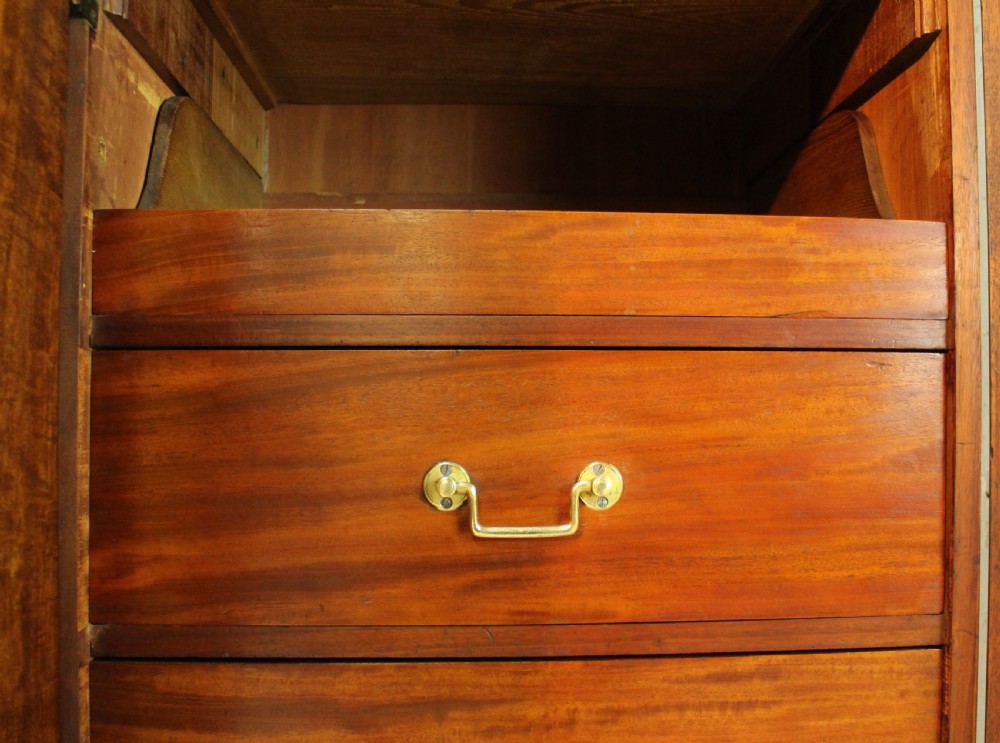 Victorian Mahogany Three Door Fitted Wardrobe, c.1870 View XVIII