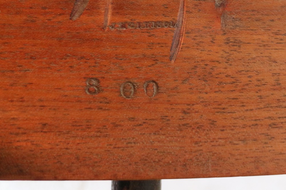 Victorian Oak Extending Dining Table & 2 Leaves by James Morrison, 8ft, seats 10 View XVII