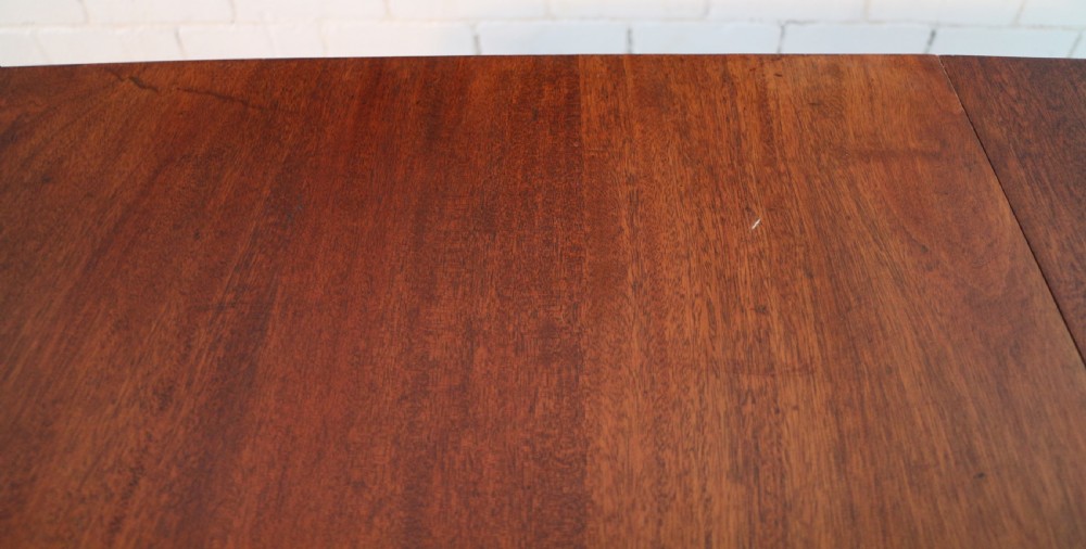Regency Style Solid Mahogany Extending Twin Pillar Dining Table, c.1920 View XX
