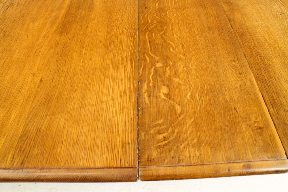 Early Victorian Extra Wide 20ft Oak Extending Dining Table & 7 Leaves View XX