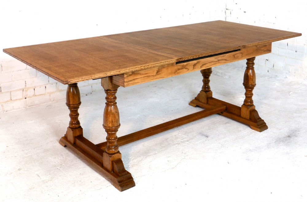 Art Deco Oak Dining Suite, c.1930 View IV