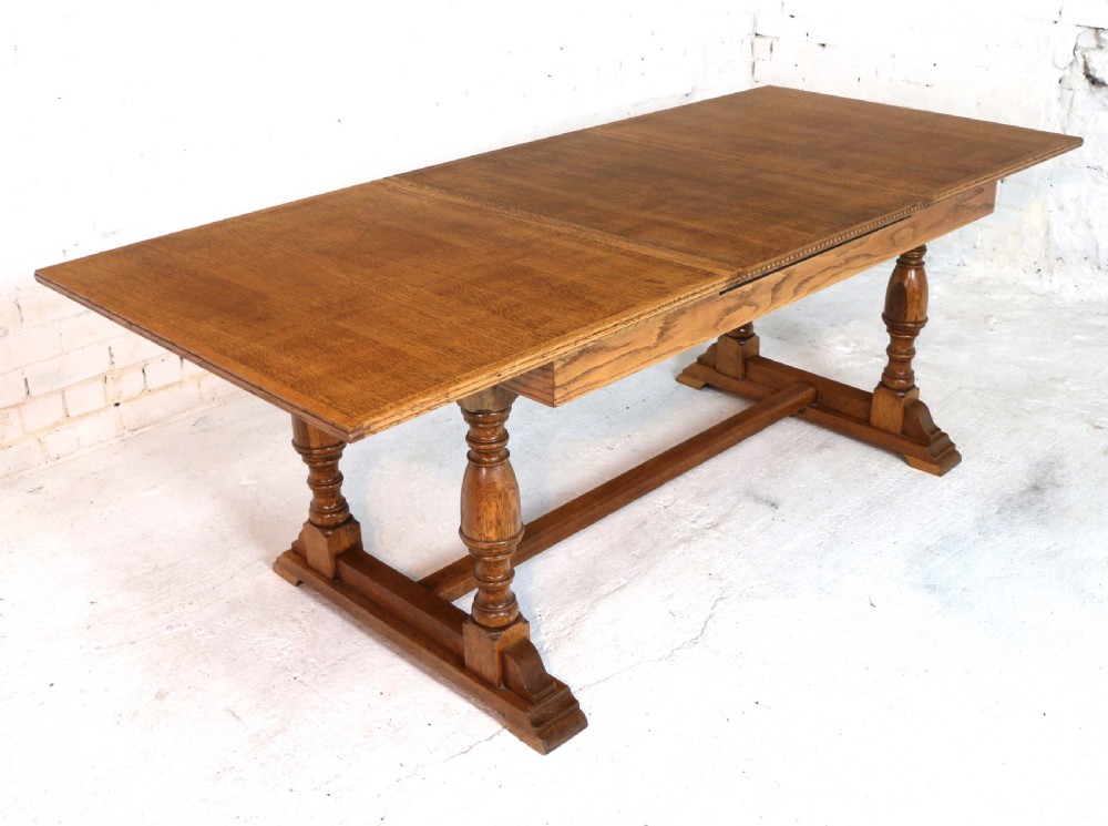 Art Deco Oak Dining Suite, c.1930 View VII