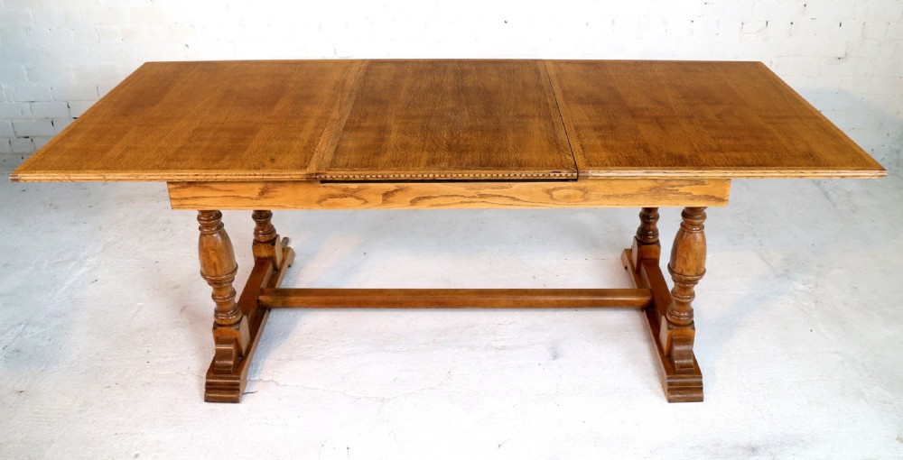 Art Deco Oak Dining Suite, c.1930 View VIII