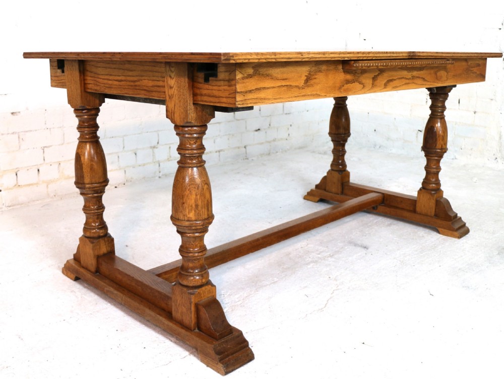 Art Deco Oak Dining Suite, c.1930 View XII