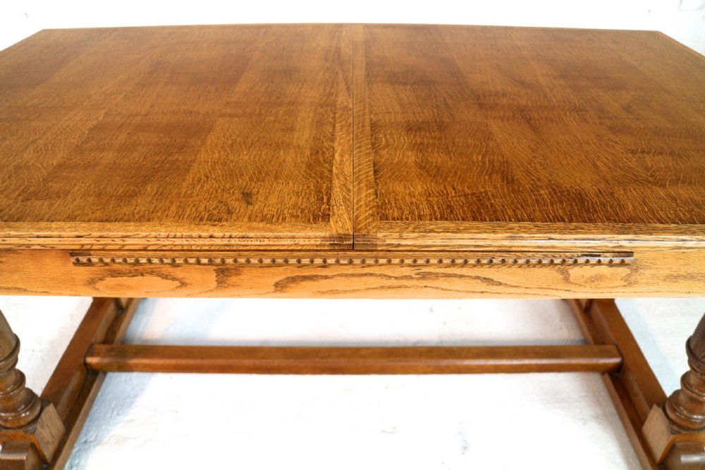 Art Deco Oak Dining Suite, c.1930 View XIII
