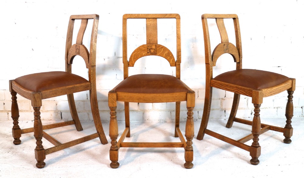 Art Deco Oak Dining Suite, c.1930 View XXV