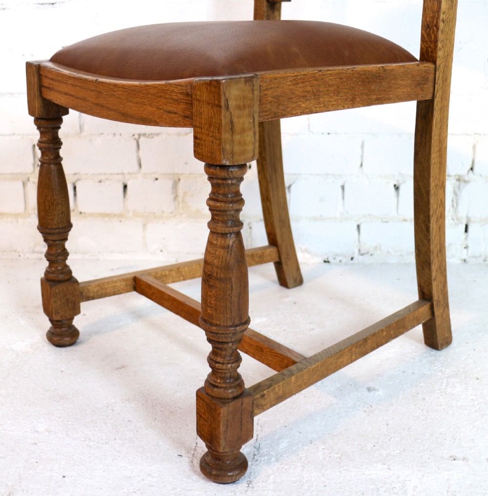 Art Deco Oak Dining Suite, c.1930 View XXX
