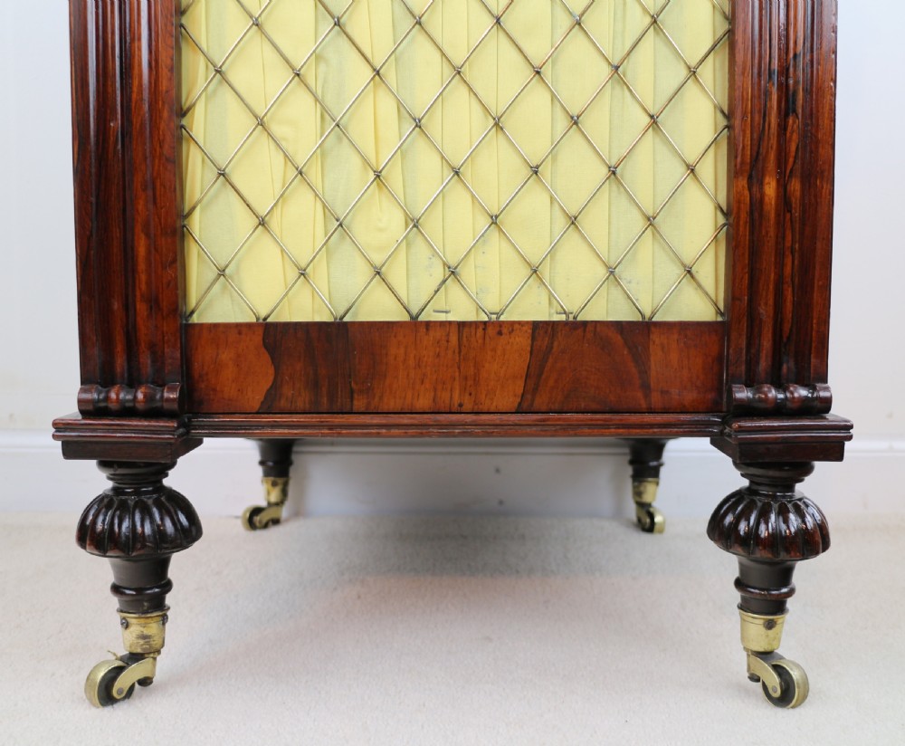 Regency Rosewood Slide Top Davenport Desk View VIII