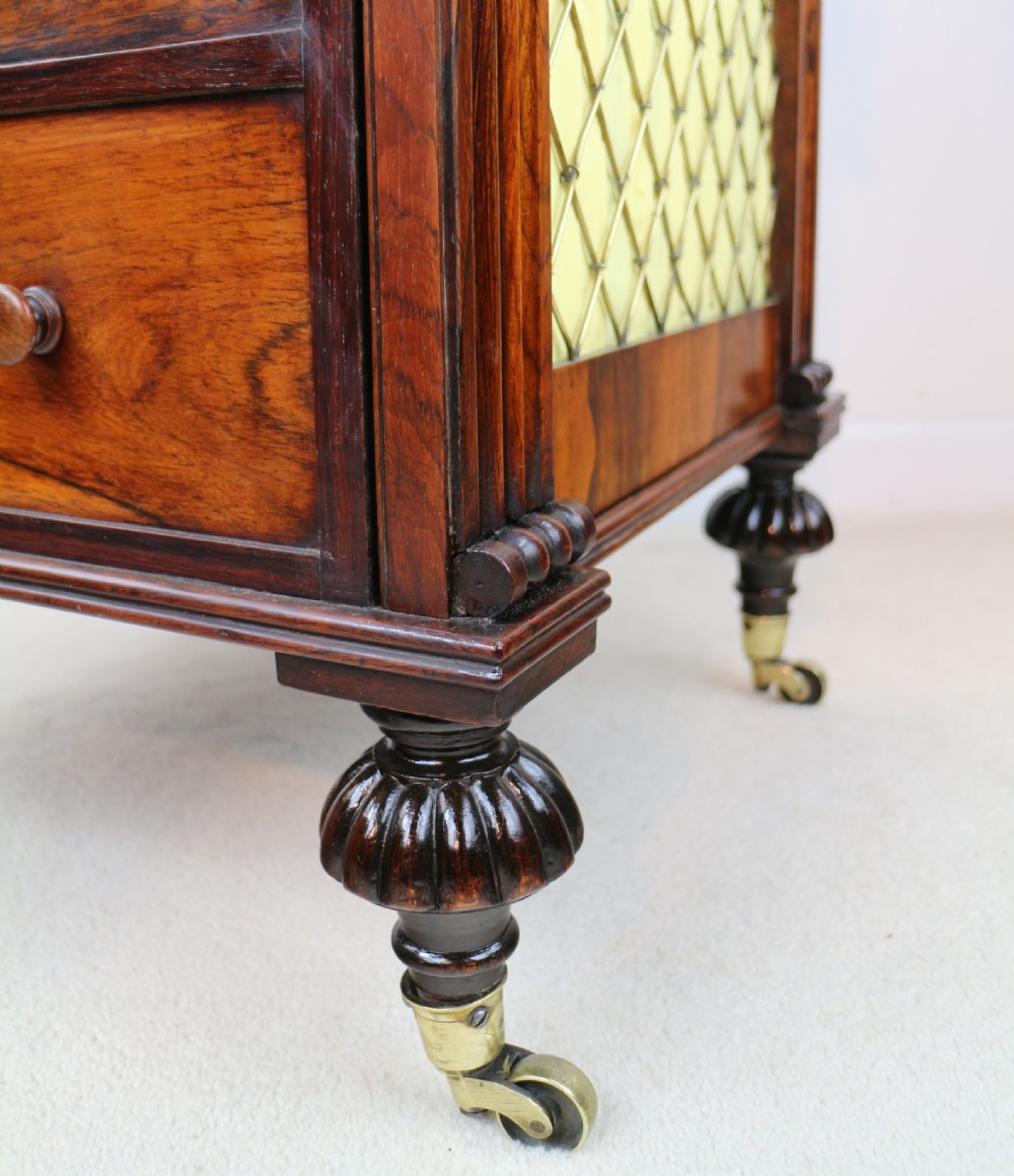 Regency Rosewood Slide Top Davenport Desk View XII