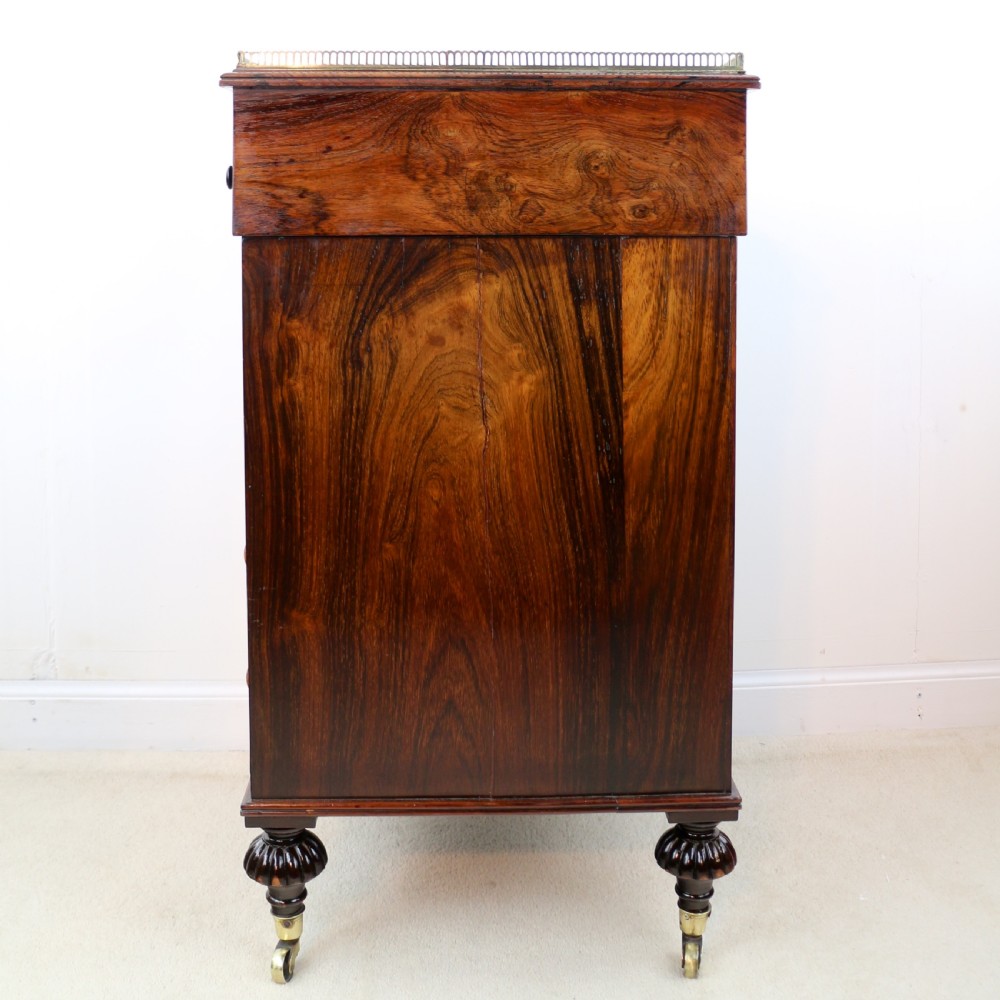 Regency Rosewood Slide Top Davenport Desk View XXVII