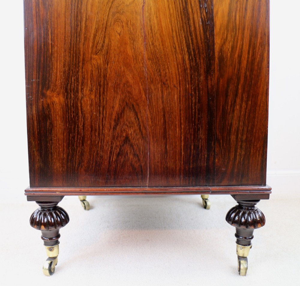 Regency Rosewood Slide Top Davenport Desk View XXX