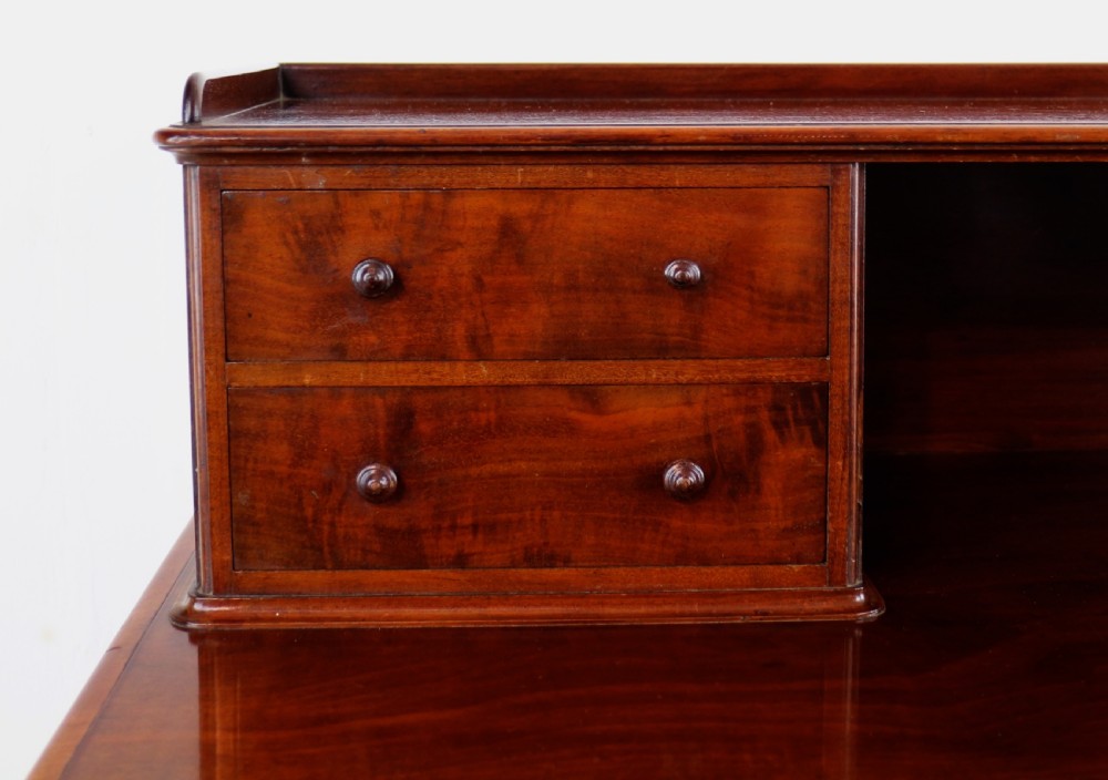 Victorian Mahogany Writing Table by Heal’s of London View XI