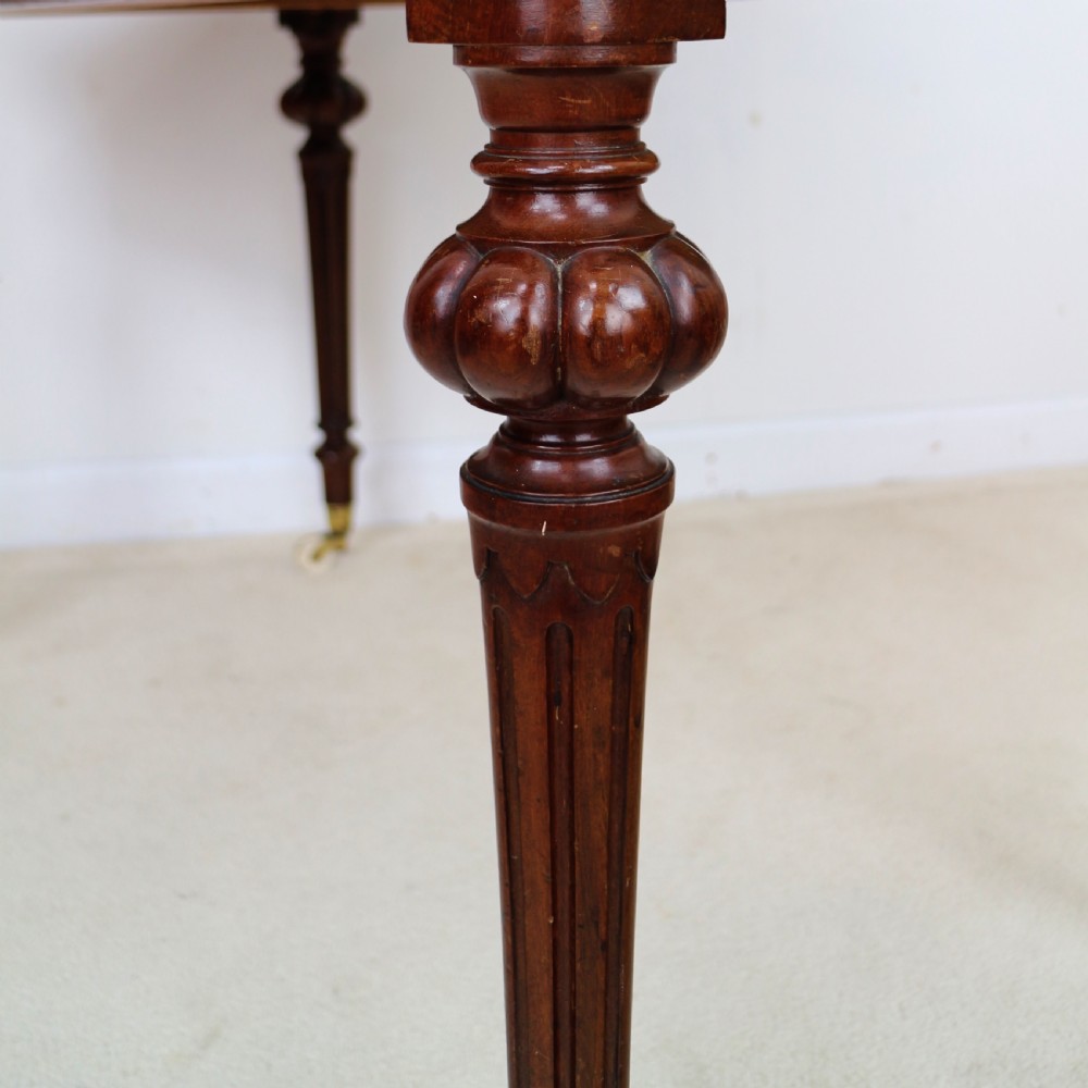 Victorian Mahogany Writing Table by Heal’s of London View XVII