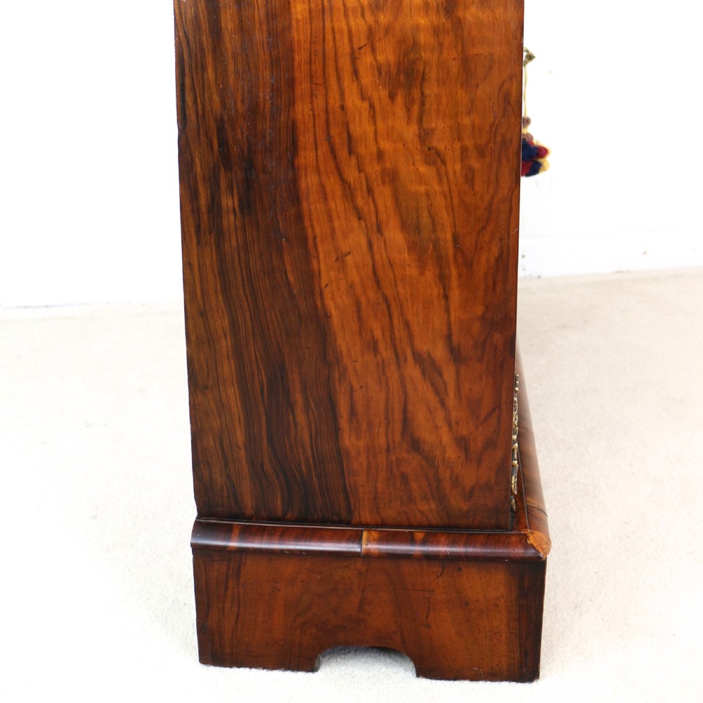 Victorian Walnut and Floral Marquetry Side Cabinet View XXIX