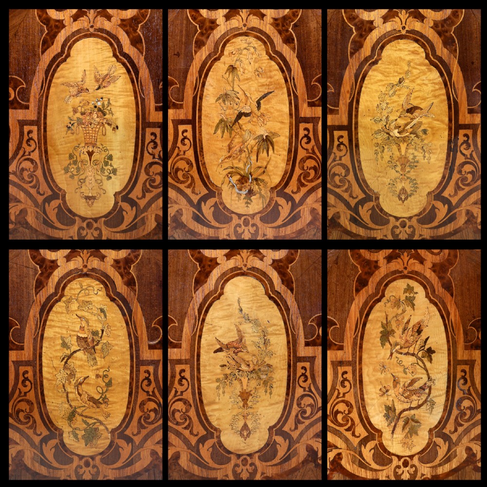 Victorian Marquetry Inlaid Circular Centre Table View XXII