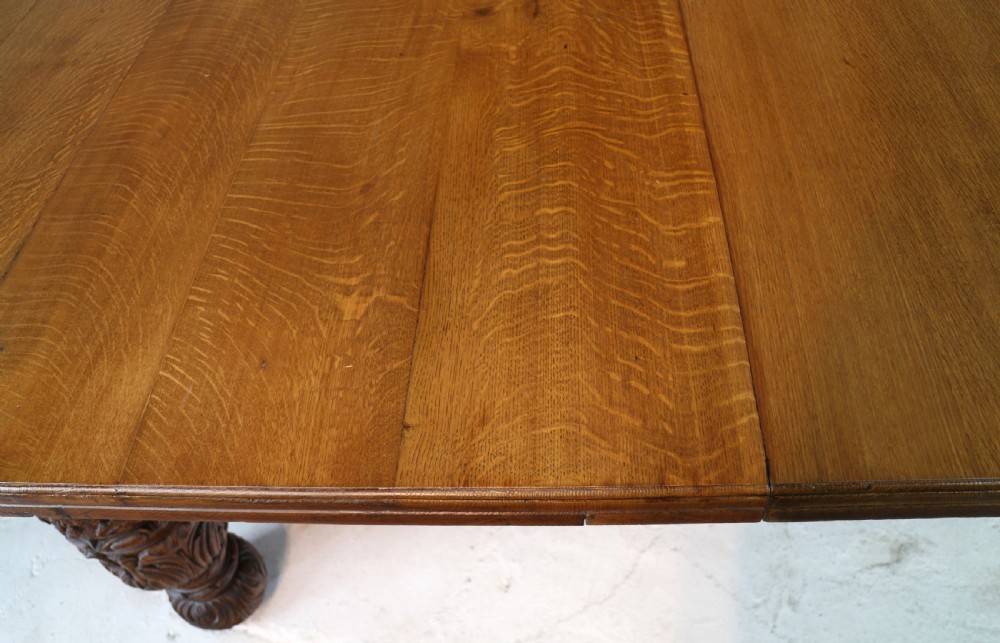 Edwards & Roberts Victorian Oak Extending Dining Table & 7 Leaves, 20ft, seats up to 22-24 View XXIV