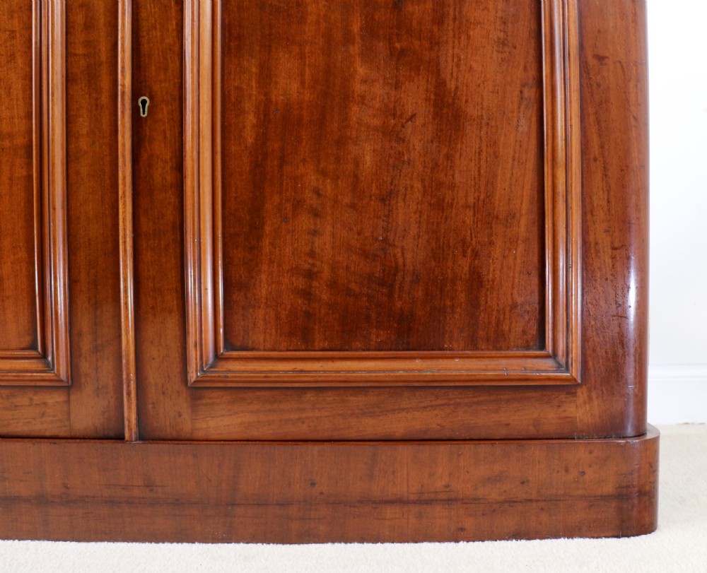 Victorian Mahogany Three Door Bookcase View XIII