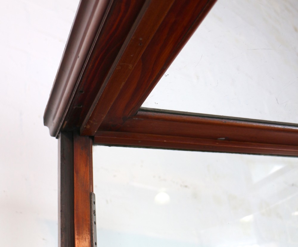 Victorian Mahogany Bowfront Shop Display Cabinet View XVI