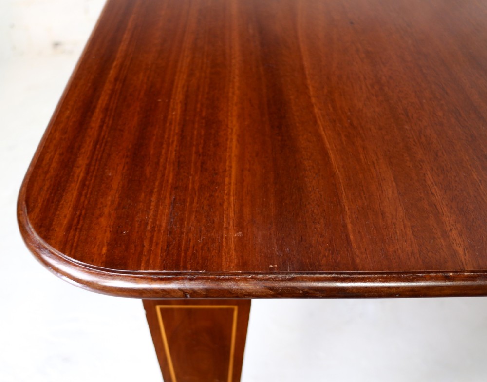 Antique Mahogany Extending Dining Table with Four Leaves & Leaf Holder by James Garvie & Sons, Aberdeen View XXII