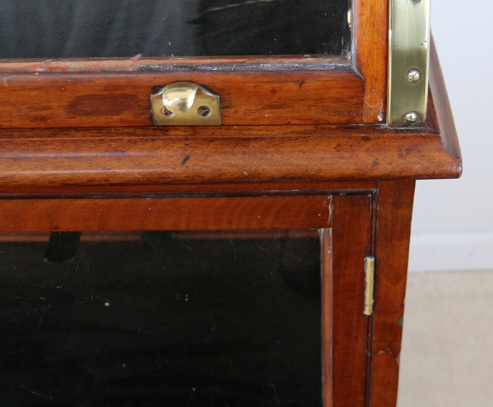 Victorian Mahogany Shop or Jewellery Display Cabinet View IX