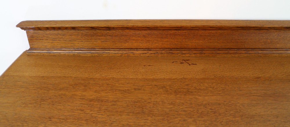 Arts & Crafts Oak Hall or Serving Table by James Shoolbred & Co, London View VIII