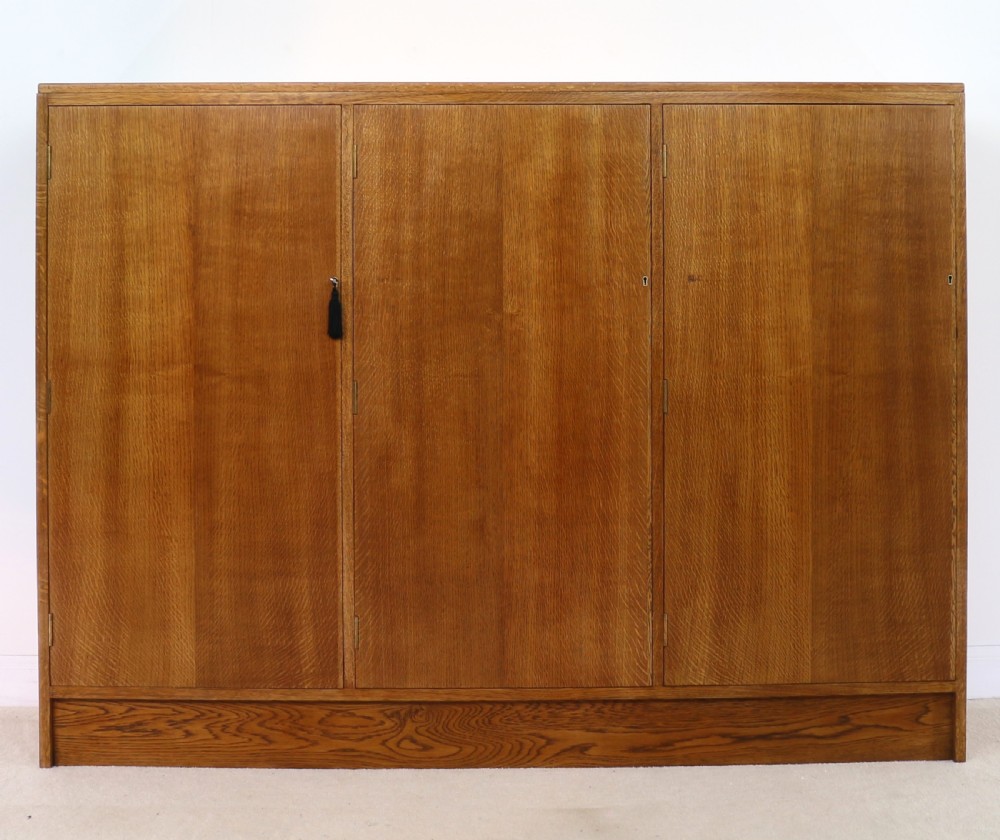 Oak and Mahogany Museum Collector’s Cabinet, c.1930 View II