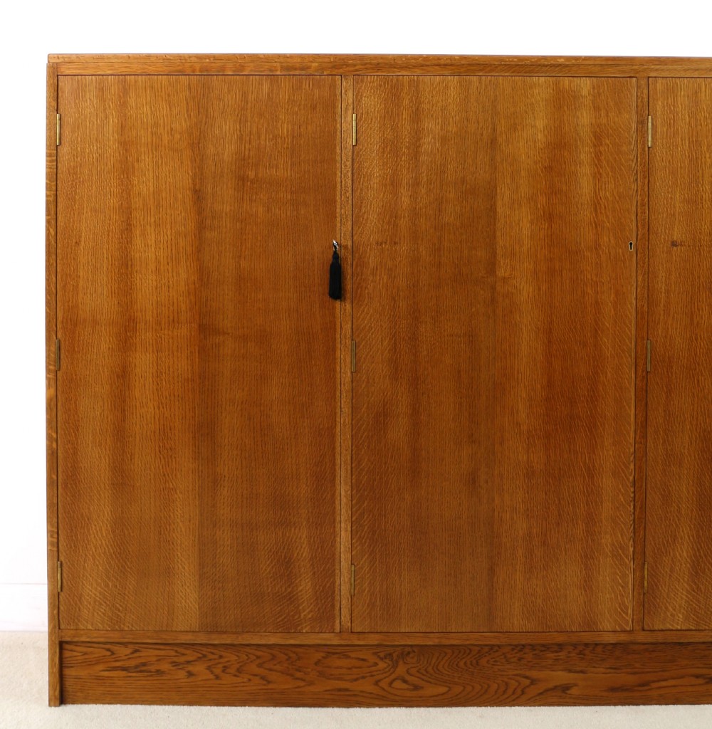Oak and Mahogany Museum Collector’s Cabinet, c.1930 View IV