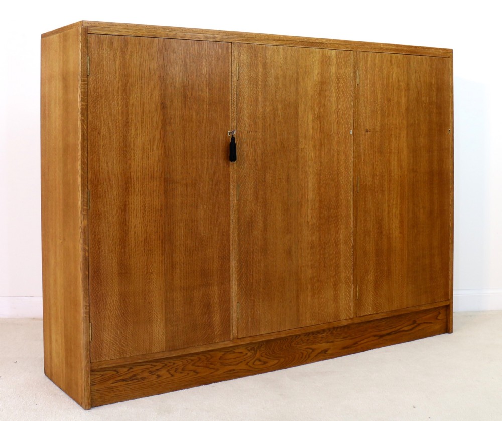 Oak and Mahogany Museum Collector’s Cabinet, c.1930 View V