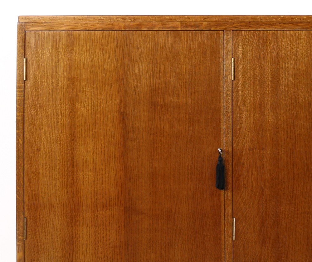 Oak and Mahogany Museum Collector’s Cabinet, c.1930 View VIII