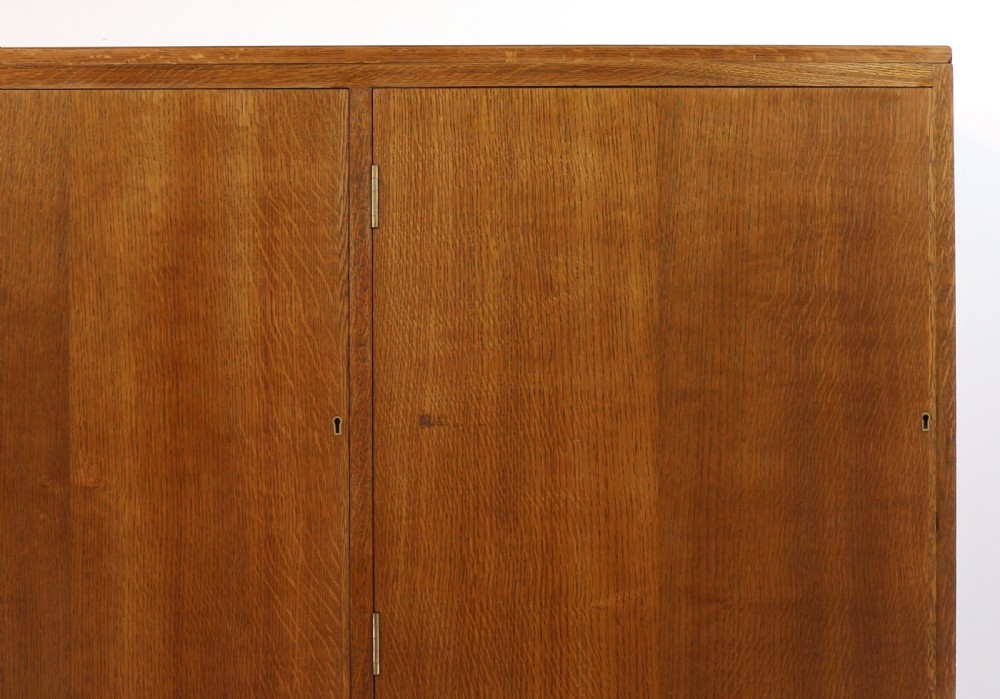 Oak and Mahogany Museum Collector’s Cabinet, c.1930 View IX