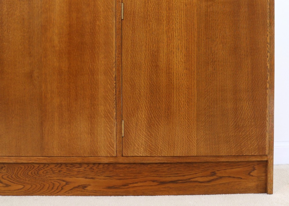 Oak and Mahogany Museum Collector’s Cabinet, c.1930 View X