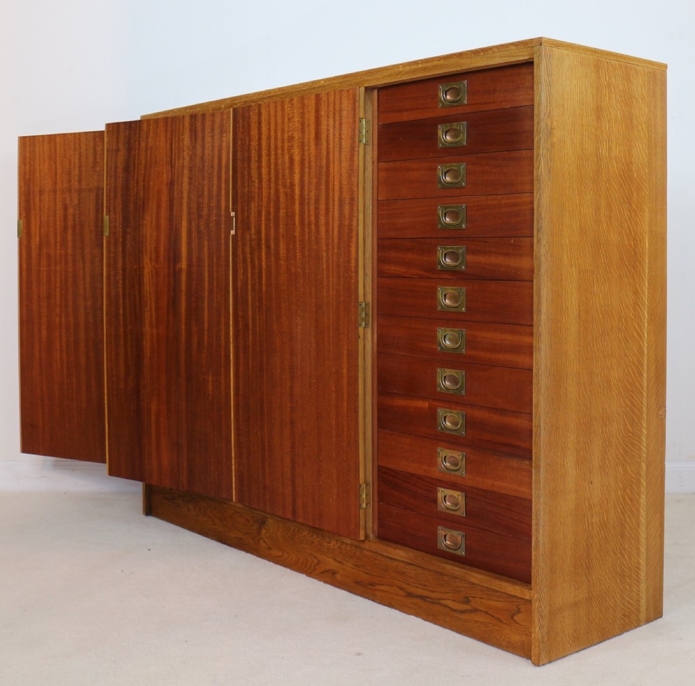 Oak and Mahogany Museum Collector’s Cabinet, c.1930 View XVI