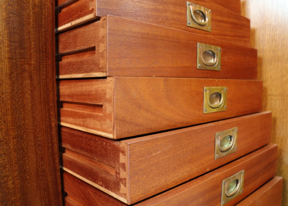 Oak and Mahogany Museum Collector’s Cabinet, c.1930 View XVIII