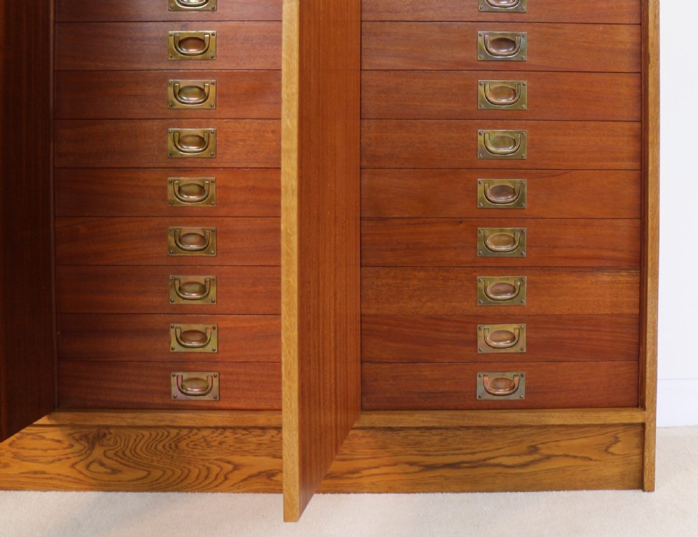 Oak and Mahogany Museum Collector’s Cabinet, c.1930 View XXII