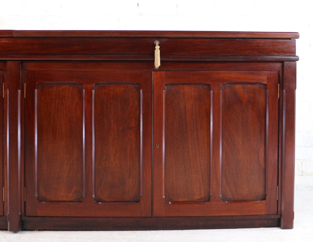 Victorian Mahogany Museum Specimen or Collectors Cabinet View IV