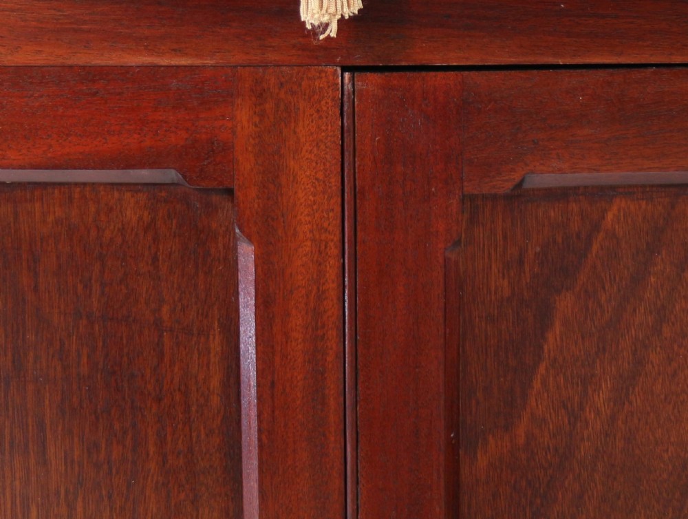 Victorian Mahogany Museum Specimen or Collectors Cabinet View X