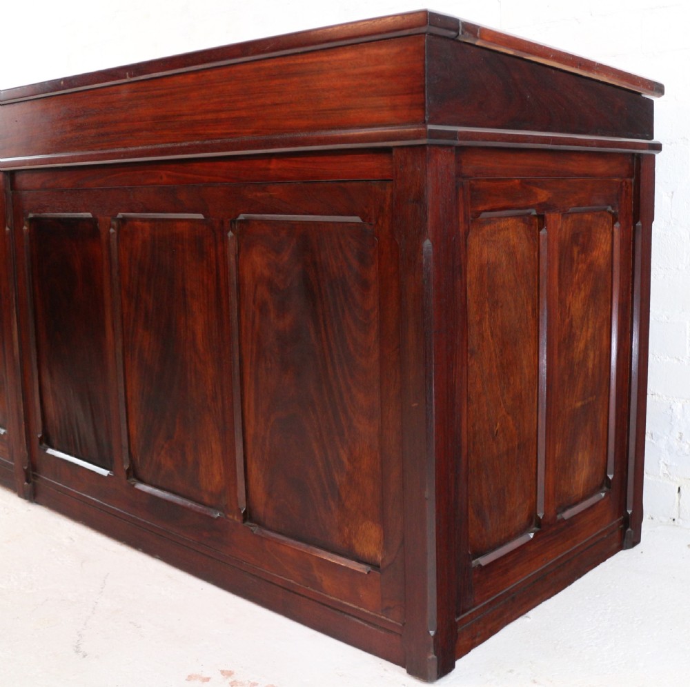Victorian Mahogany Museum Specimen or Collectors Cabinet View XXVIII